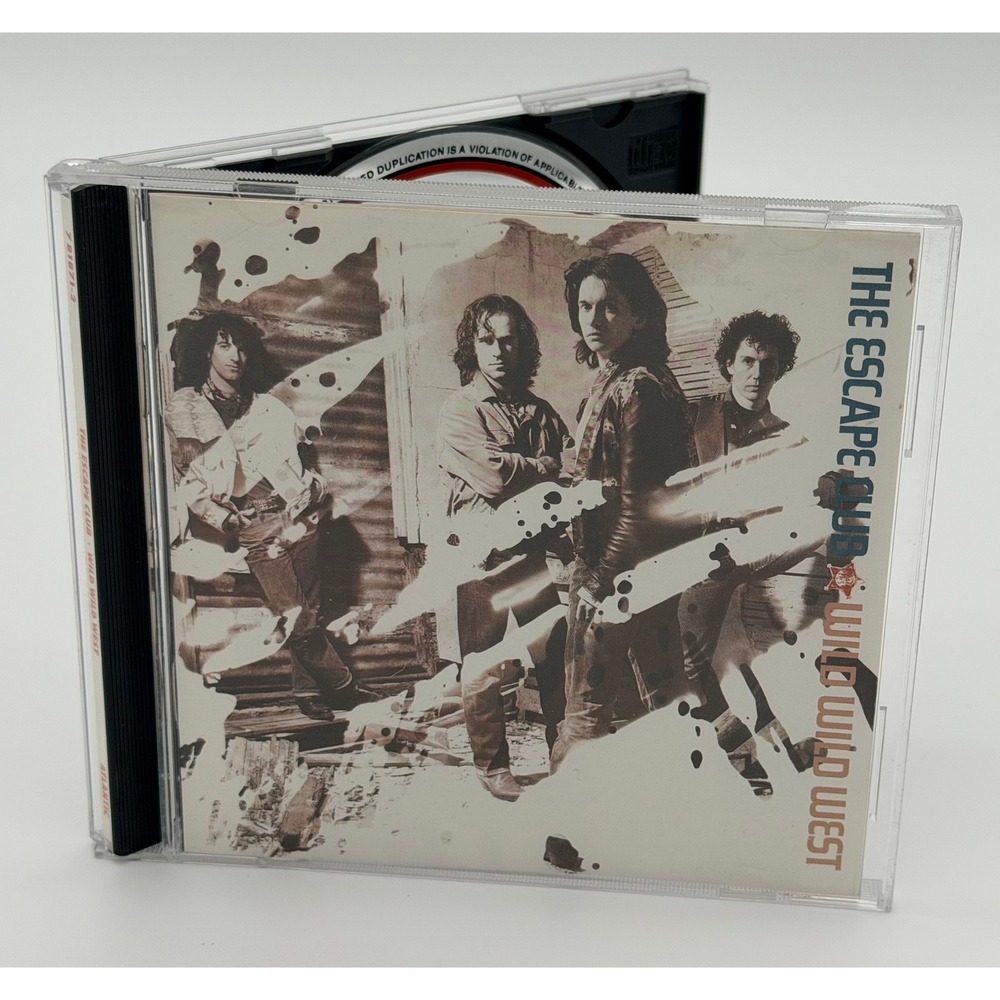 The Escape Club‎ Wild Wild West CD 1988 Atlantic Records